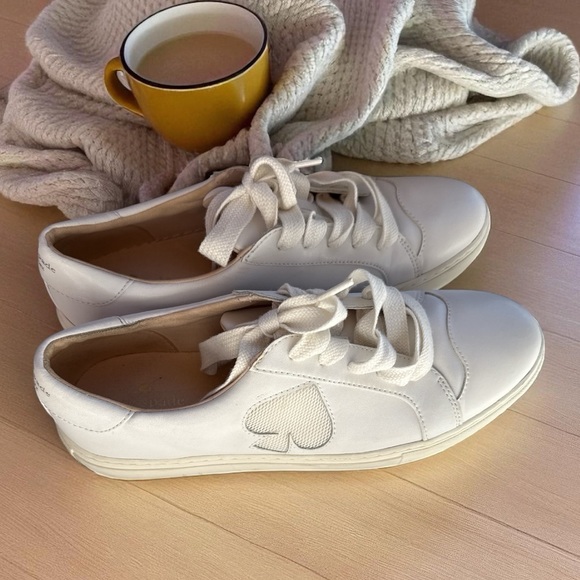 Shoes - Kate Spade Fez Sneakers in Optic White Size 11